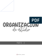 KIT de Organización de Estudio Parte 2, Create by @feffer - Notes