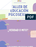 Taller Educacion Psicosexual