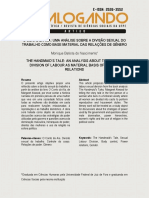 Artigo - o Conto Da Aia - Uma Análise Sobre A Divisão Sexual Do Trabalho