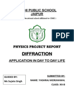 Physics project by Yashraj Morjhawal