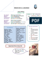 Summary Unit 14 - Beginners: Vocabulary