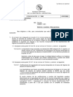 Exterior y Cambios. Adecuaciones.: - "Las Malvinas Son Argentinas"