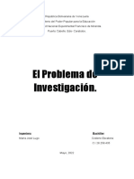 El Problema de Investigación