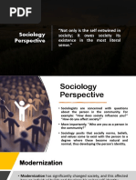 Sociology, Anthropology Psychology Perspectives