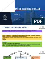 Clase 4 Malos Hábitos Orales