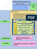 Ficha de Trabajo Lunes 31 Enero