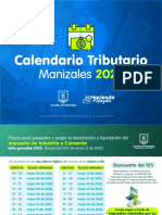 Calendario - Tributario - 2022-Alcaldia de Manizales