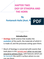 Chapter 2 The Geology of Ethiopia and The Horn