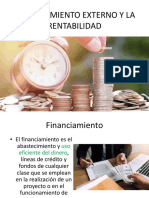 Financiamiento Externo y La Rentabilidad