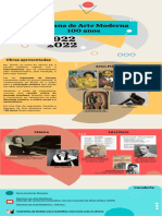 Infográfico Modernismo - Obras