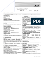 MSDS Linde Gas Refrigerante R410A