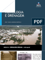 Aula 10 - Drenagem Urbana - Visão Geral