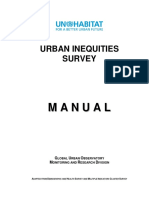 Urban Inequities Survey Manual