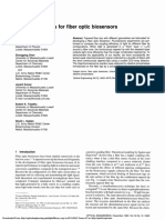 Tapered Fiber Tips For Fiber Optic Biosensors