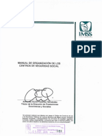 Manual de organización de los centros de salud