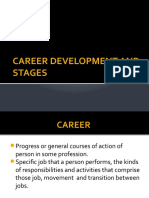 Career Devlopment and Stage (HRP & D)
