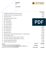 Invoice Pemesanan Buku