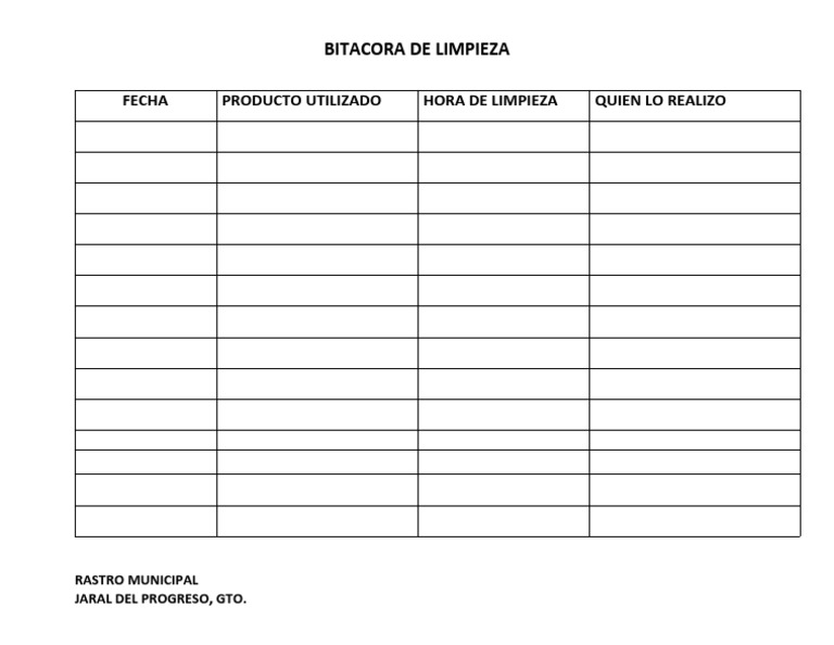 bitacora-de-limpieza-pdf