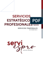 Brochure Serviespro