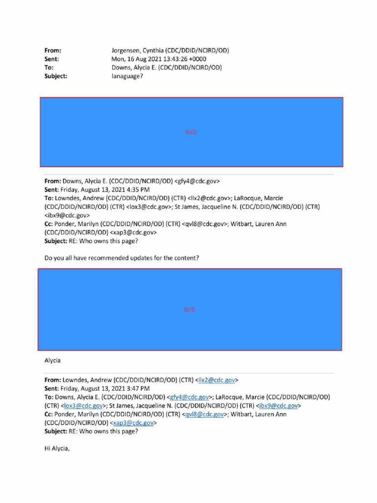 Update on Vaccine Definition Clarity | PDF | Vaccines | Centers For ...