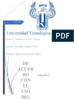 Entregable 2. de Acuerdo Con El Uso Del Cubrebocas. Samantha Magallan