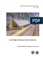 Steel Bridge Fabrication Guide Specification