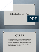 HEMOCULTIVO