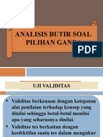 Analisis Soal PG Dan Essay