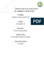 5 DISYUNTIVAS ECONÓMICAS E 10 PRINCIPIOS DE MANKIW