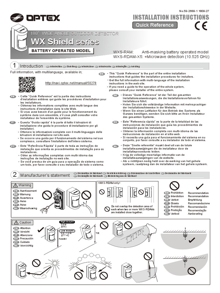 Optex Wxs Ram Rdam Multilingual | PDF | Ordinateurs