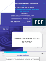 Instrumentos Financieros: Tema: "Superintendencia Del Mercado de Valores"