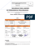 Plan SSOMA para Labores de Permanencia