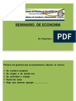 Seminario de economía y desarrollo industrial