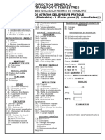 Grille de Notation Examen de Conduite 1