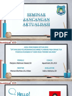 Seminar Rancangan Aktualisasi Tari