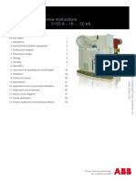 ABB VD4 Circuit Breaker Instructions