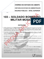 Soldado Bombeiro Militar Musico