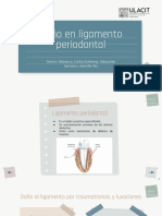 Daño Al Ligamento Periodontal