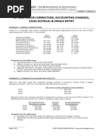 AP-100 (Error Correction, Accounting Changes, Cash-Accrual & Single Entry)