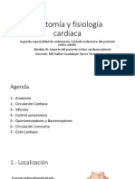 Anatomia y Fisiologia Cardiaca Lista PDF ANDINA