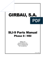 Girbau, S.A.: SLI-9 Parts Manual