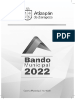 Bando Municipal Atizapan 2022
