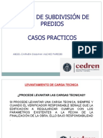 TALLER SUBDIVISIÓN - MODULO II 27 Marzo