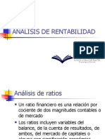 Análisis rentabilidad empresa