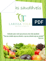 Ebook Receitas Saudáveis Larissa Toledo Nutricionista