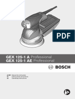 Lixadeira Bosch Gex 1251ae