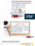 S02.s2 - Elaboración Del Esquema de Ideas - Tarea Académica 1 (TA1) MARZO 2022