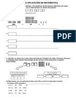 Ficha de Aplicación de Matematica