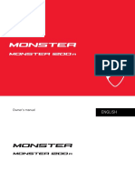 Monster 1200r 2016 - 19 Owners Manual