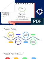 Adaptacion de Plantilla Portafolio Digital Docente, para Directiva Docente.